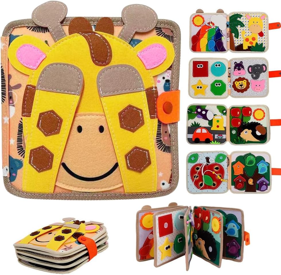 Montessori Felt Activity Book