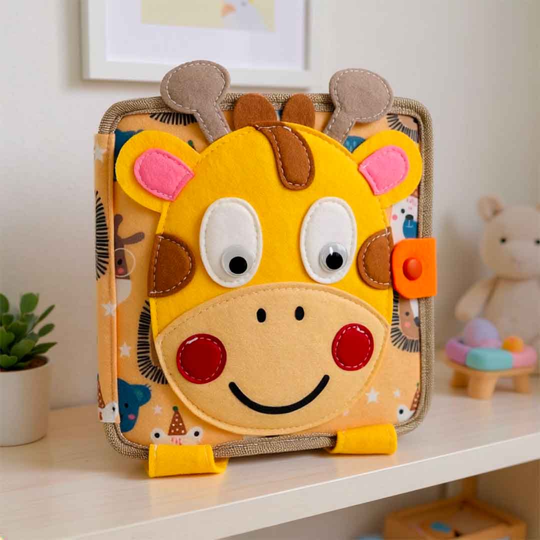 Montessori Felt Activity Book